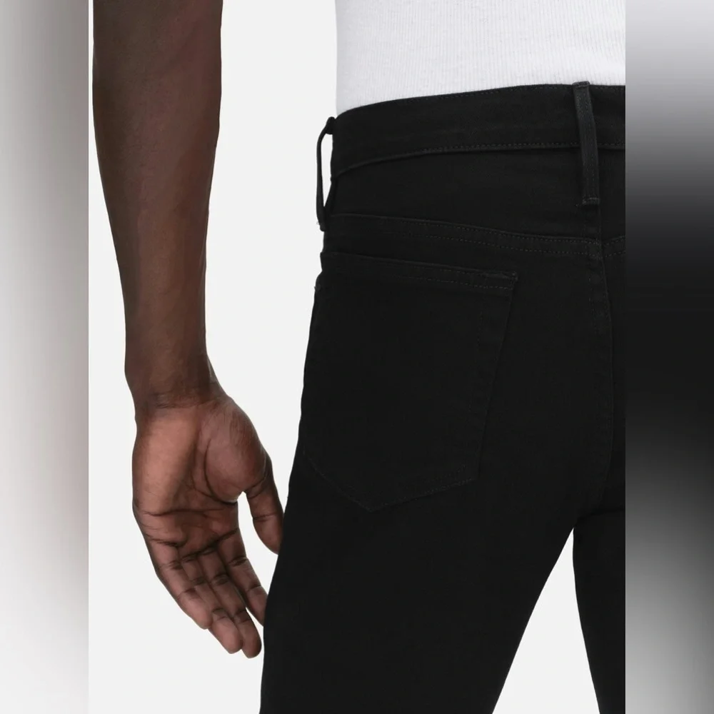 Mens FRAME jeans size 29” in Noir RN 139021 CUT# 1750 STYLE: LMHK795 NOIR